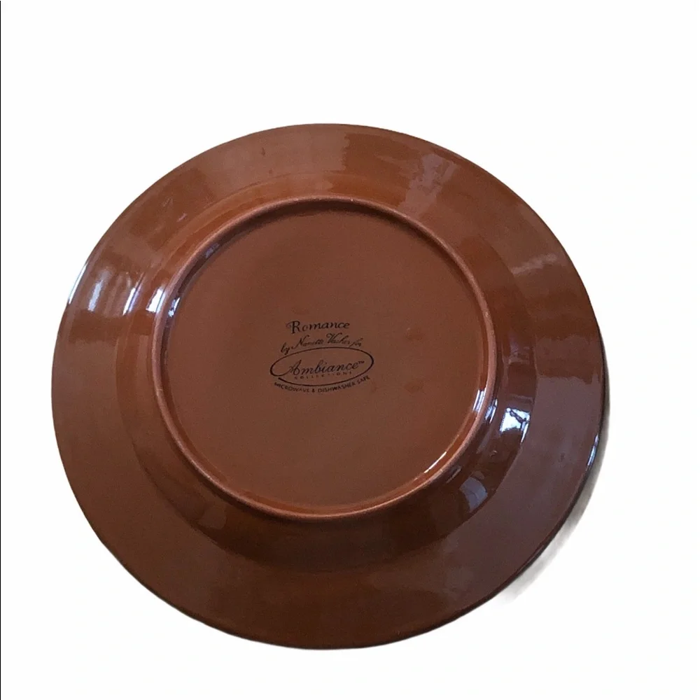 Two Ambiance Romance Salad 9” salad Plates